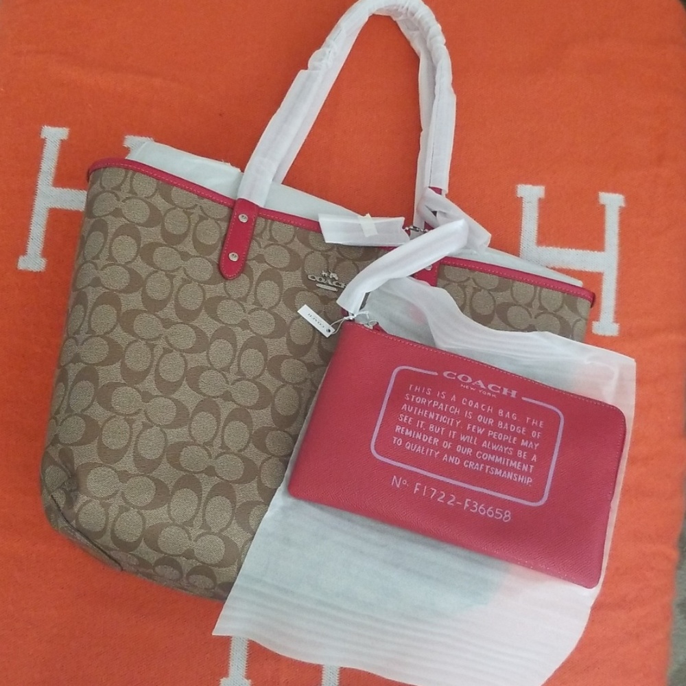 Coach Reversable Tote Bag